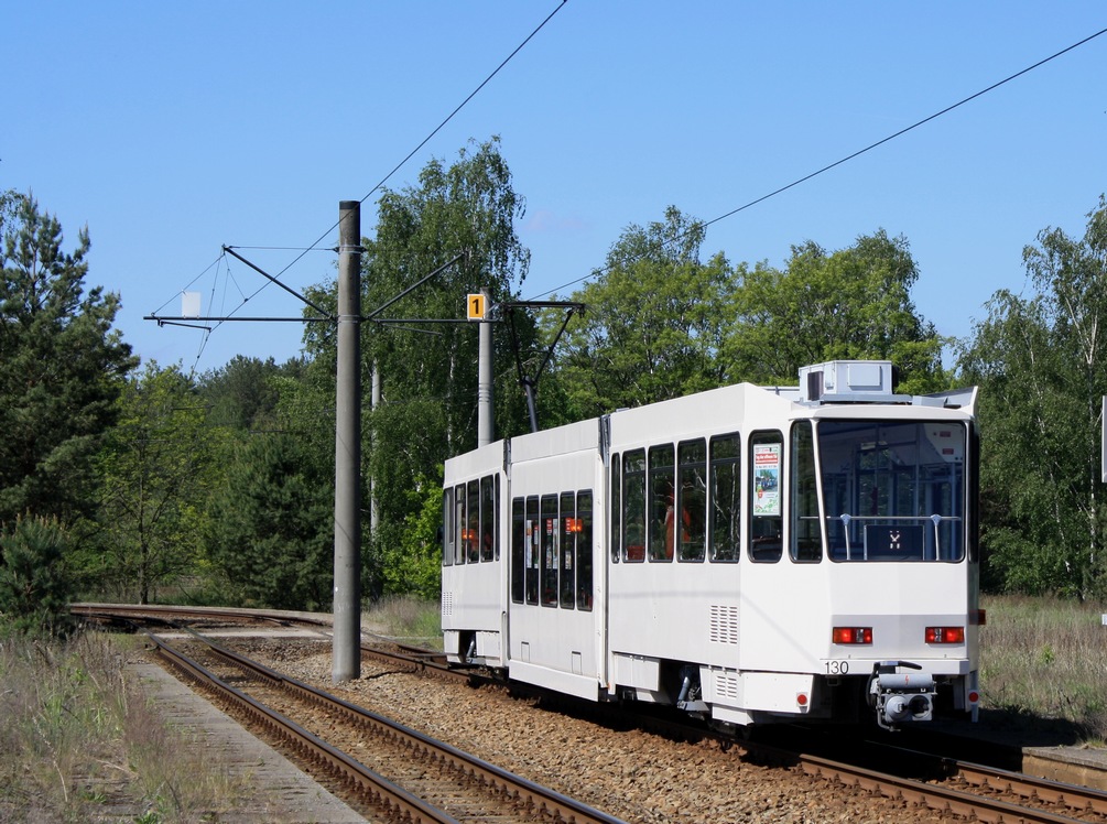 Котбус, Tatra KTNF6 № 130; Котбус — День открытых дверей и 6-й слет автобусов Икарус в Германии (18.05.2019)