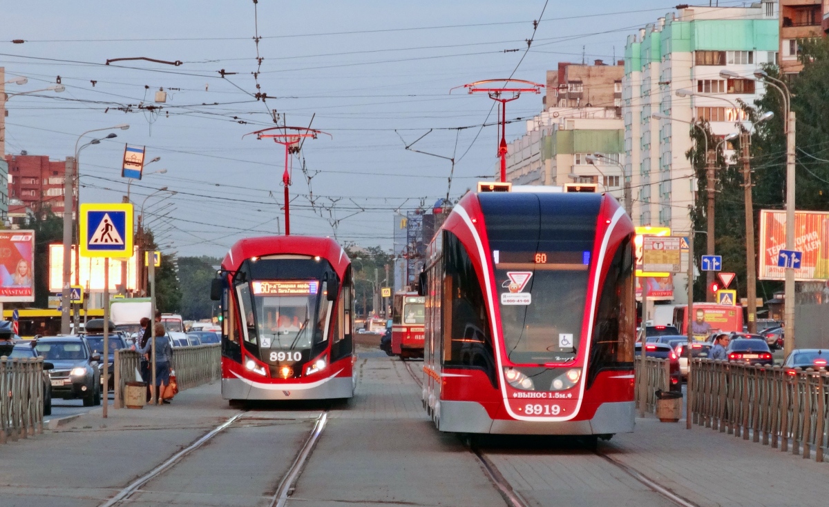 Санкт-Петербург, 71-931М «Витязь-М» № 8910; Санкт-Петербург, 71-931М «Витязь-М» № 8919