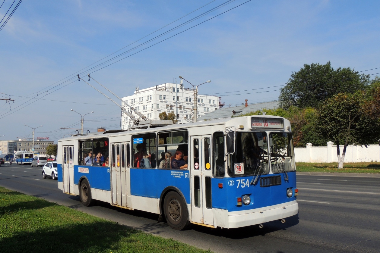 Чебоксары, ЗиУ-682Г-018 [Г0Р] № 754