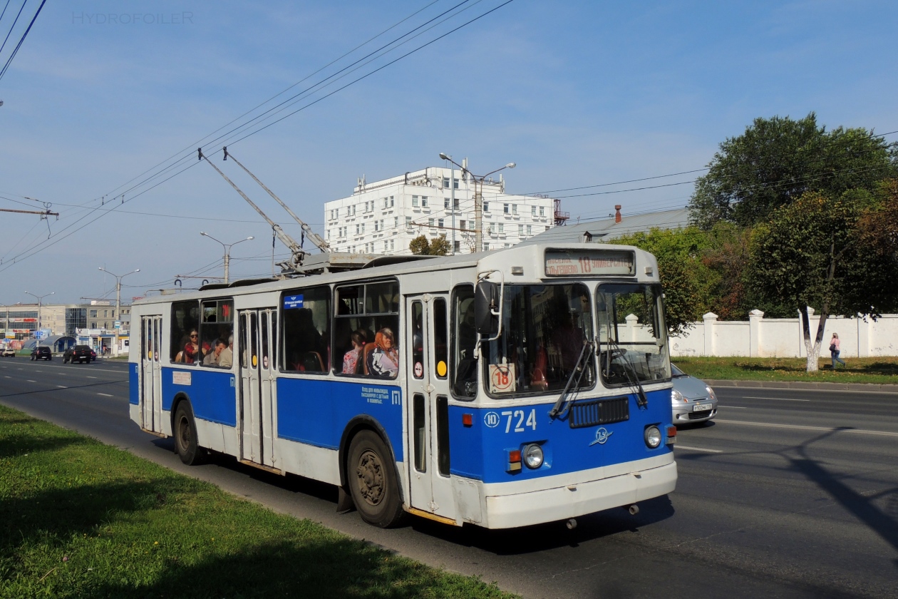 Чебоксары, ЗиУ-682Г-012 [Г0А] № 724