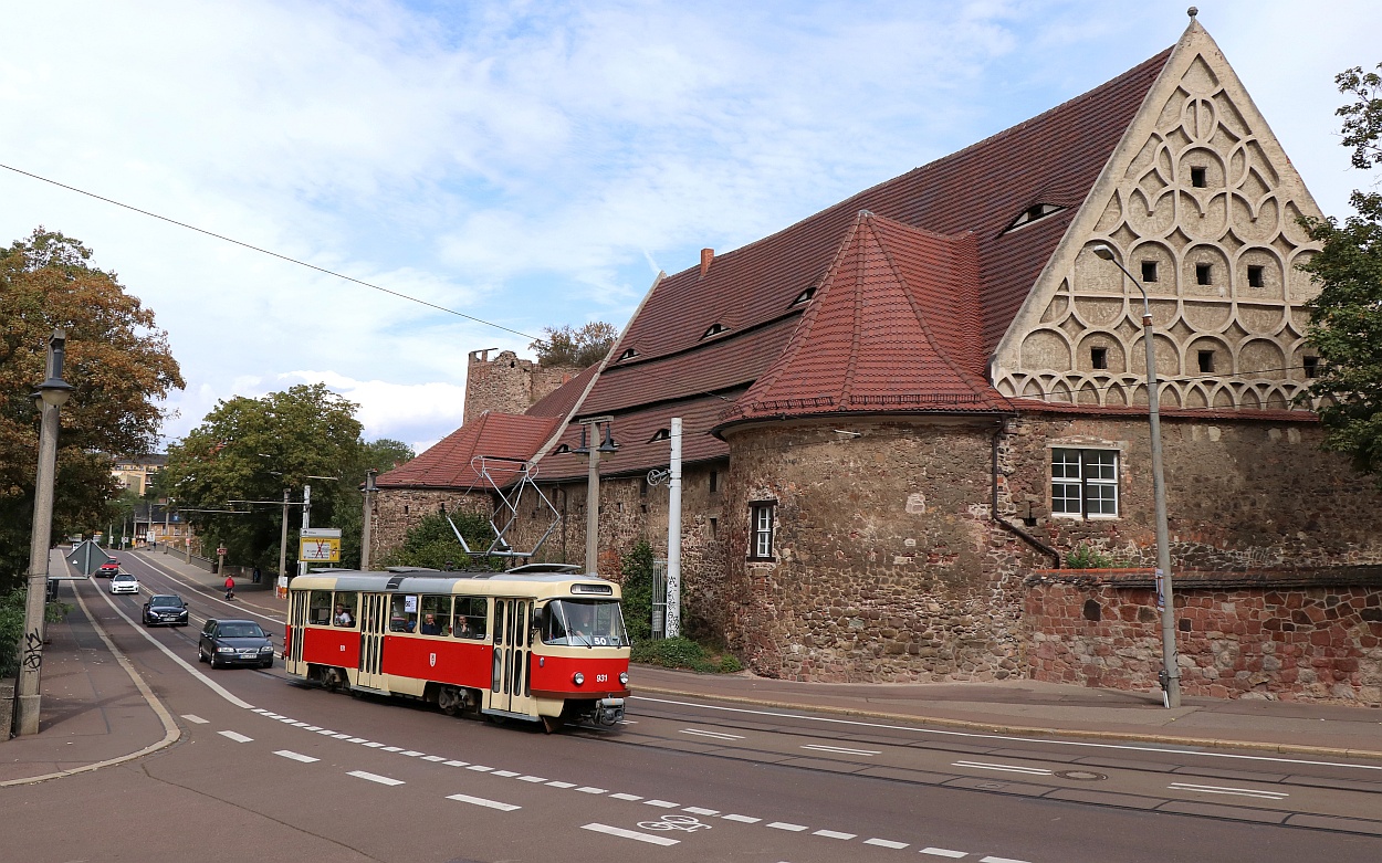 Галле, Tatra T4D № 931; Галле — Юбилей: 50 лет вагонов «Татра Т4Д» в Галле (07.09.2019)