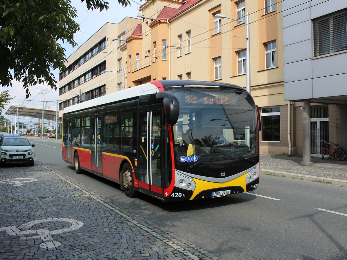 Градец-Кралове, SOR NS 12 Electric № 420