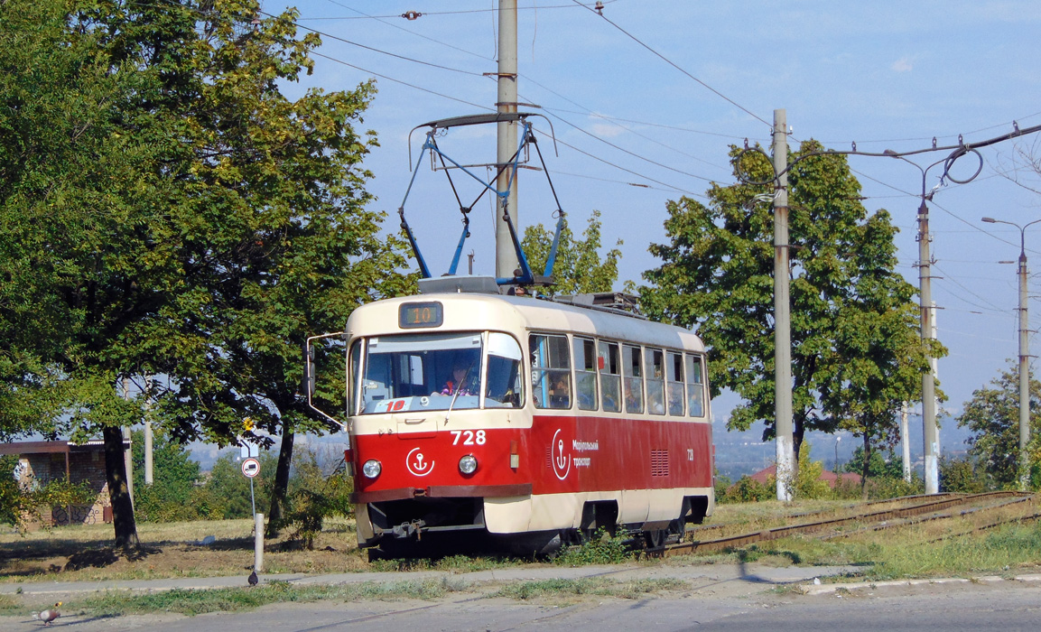 Мариуполь, Tatra T3A № 728