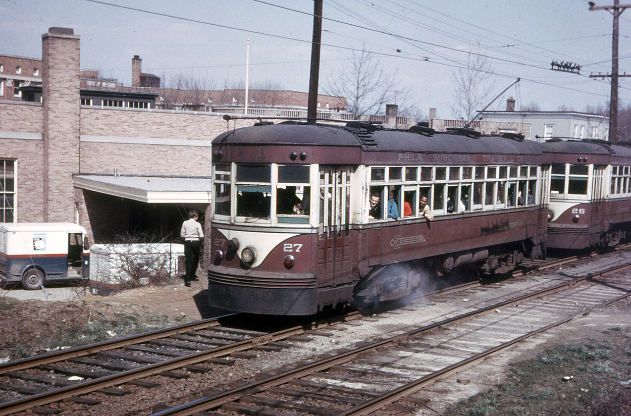 Филадельфия, Четырёхосный моторный Brill № 27