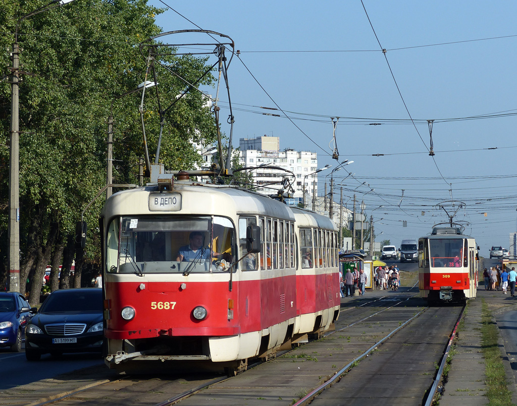 Киев, Tatra T3SUCS № 5687