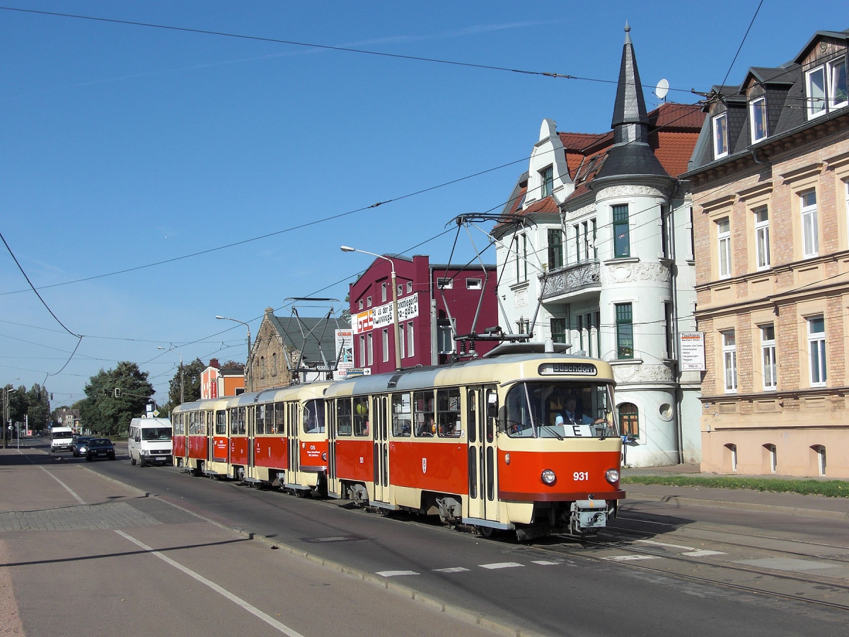 Галле, Tatra T4D № 931