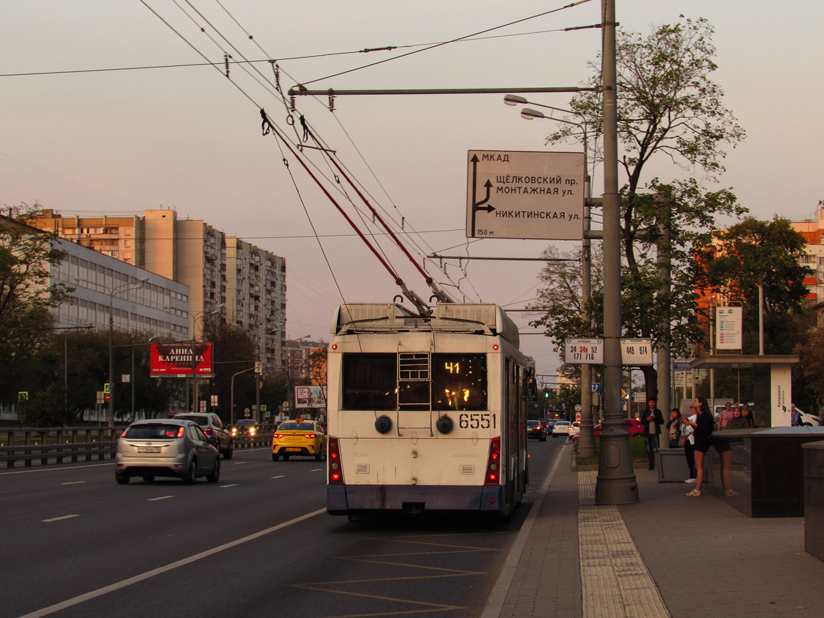 Москва, Тролза-5265.00 «Мегаполис» № 6551
