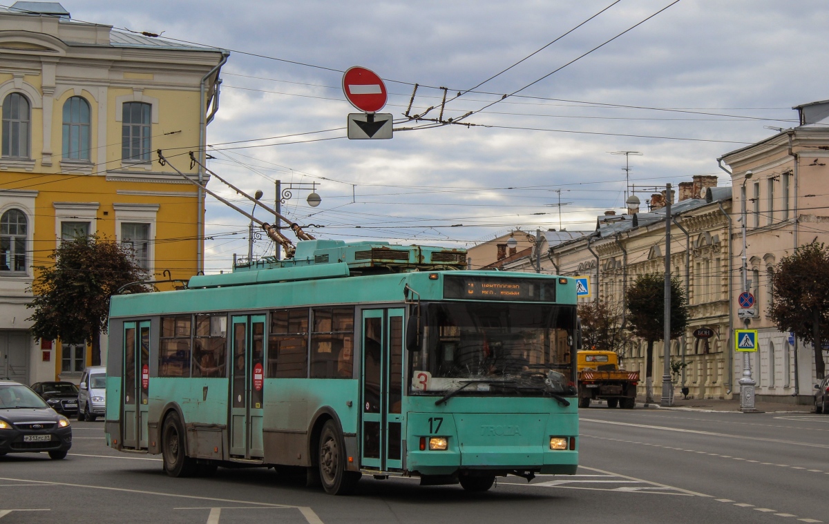 Тверь, Тролза-5275.05 «Оптима» № 17; Тверь — Последние годы тверского троллейбуса (2019 — 2020 гг.)
