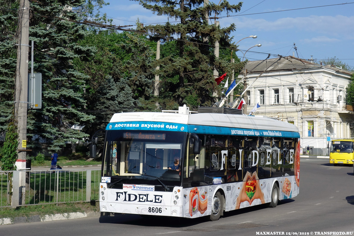 Кримський тролейбус, Тролза-5265.05 «Мегаполис» № 8606