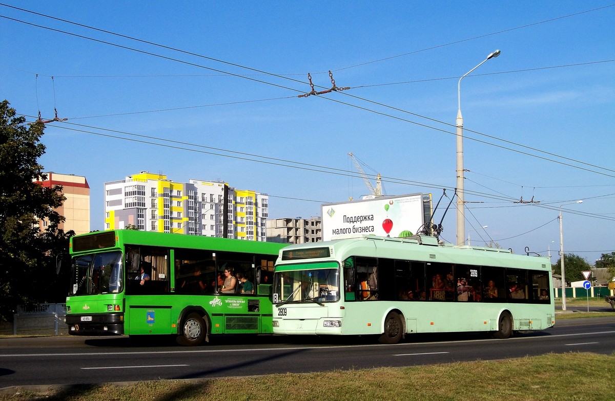 Гомель, БКМ 321 № 2809 Гомель, БКМ 321 № 2809