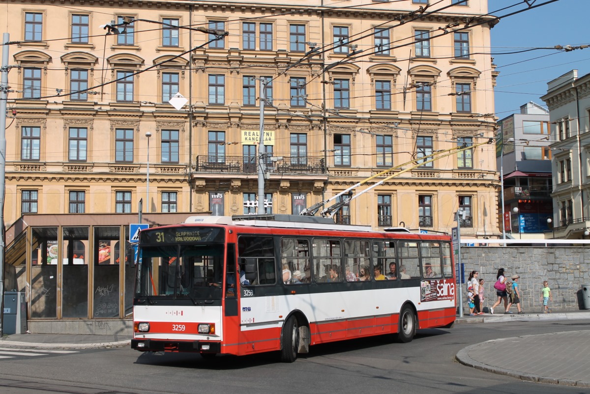 Брно, Škoda 14Tr14/6 № 3259