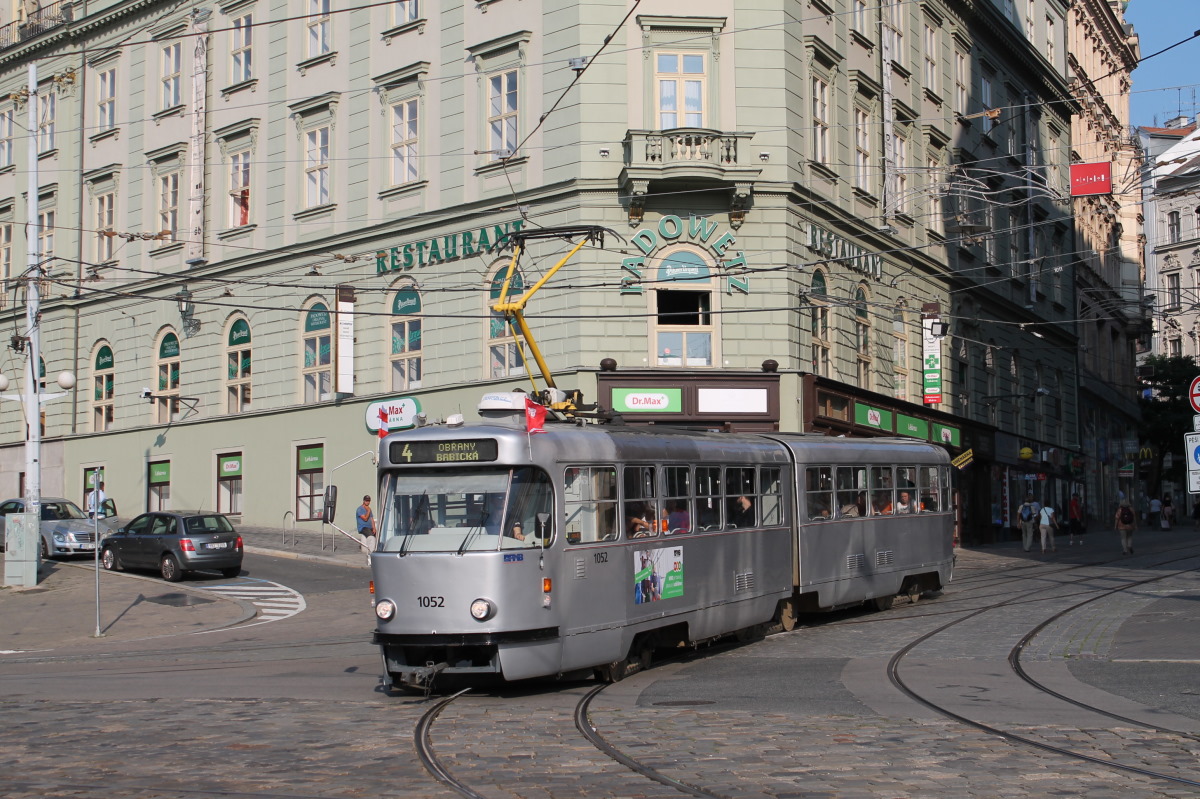 Брно, Tatra K2P № 1052 Брно, Tatra K2P № 1052