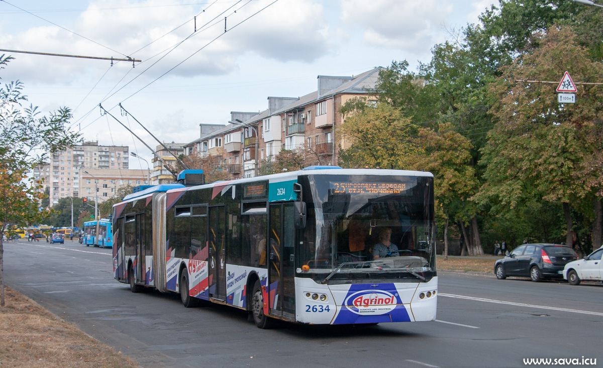 Киев, ЛАЗ E301D1 № 2634