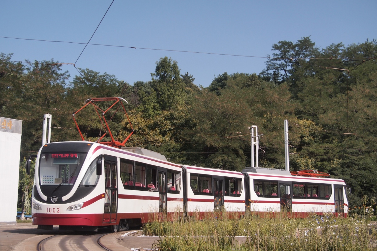 Пхеньян, Tatra KT8D5K "Thongil-181" № 1003