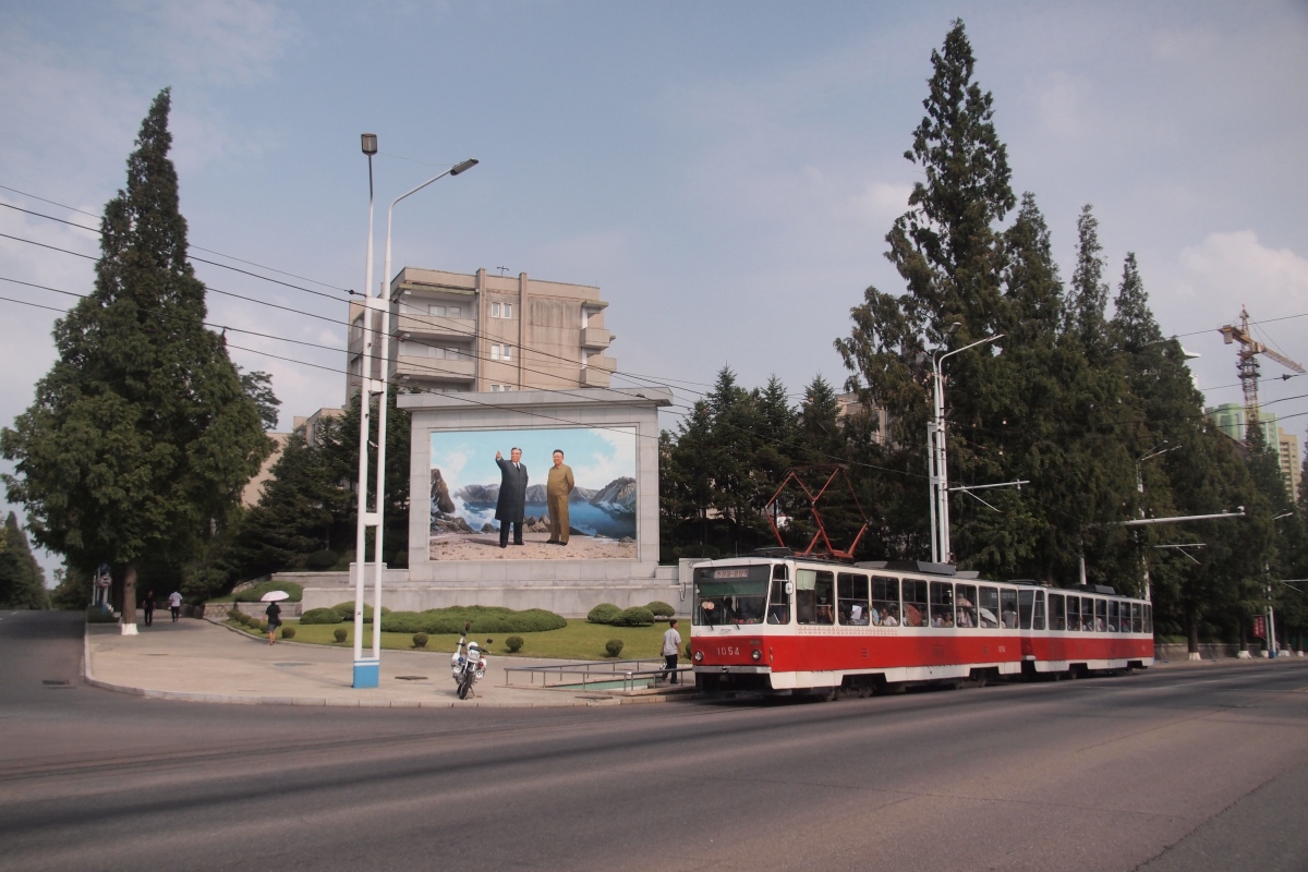 Пхеньян, Tatra T6B5K № 1054