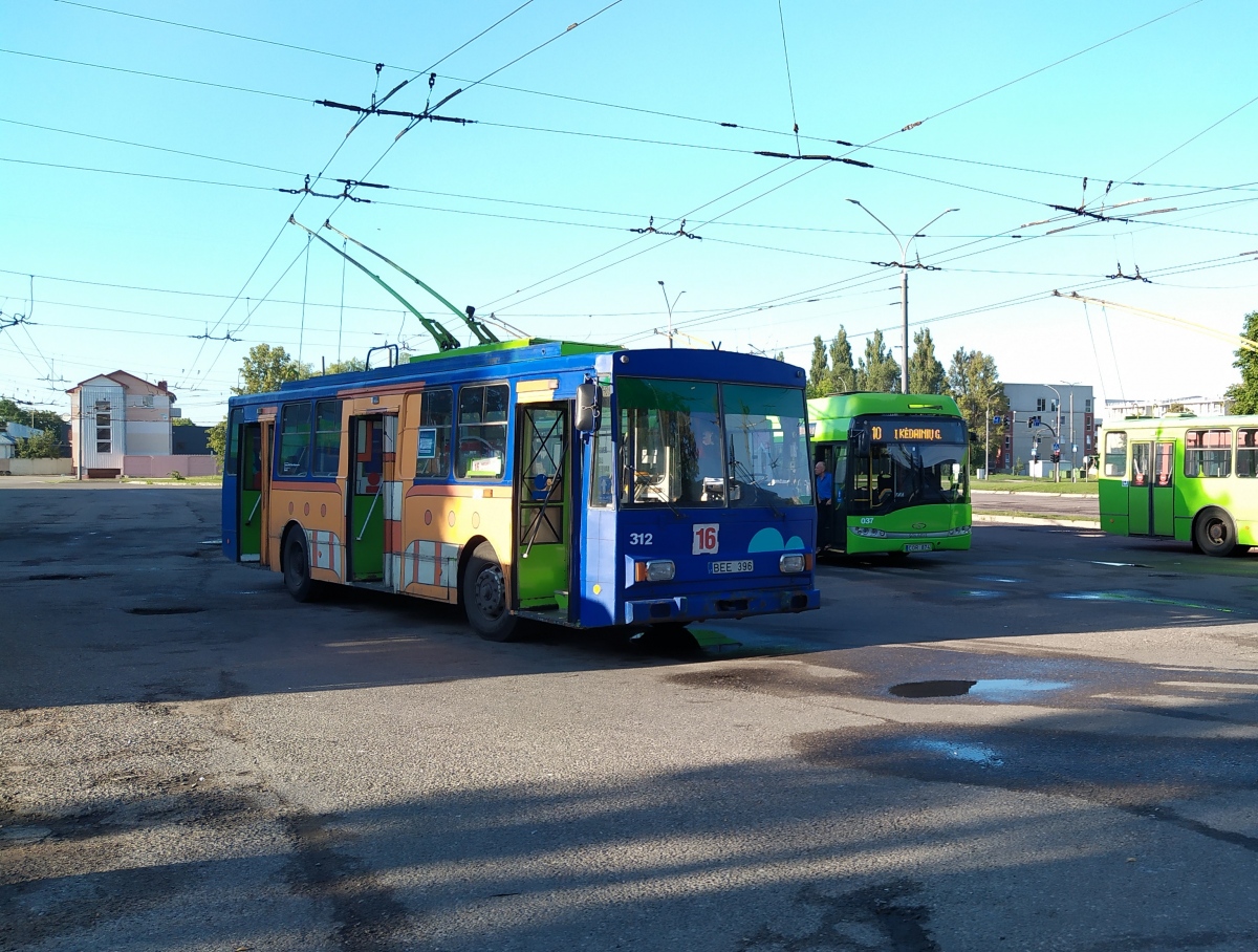 Каунас, Škoda 14Tr89/6 № 312