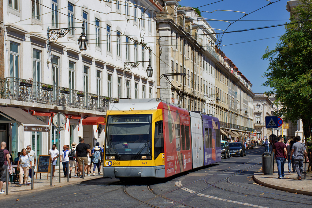 Лиссабонская агломерация, Siemens/CAF Lisboa № 504