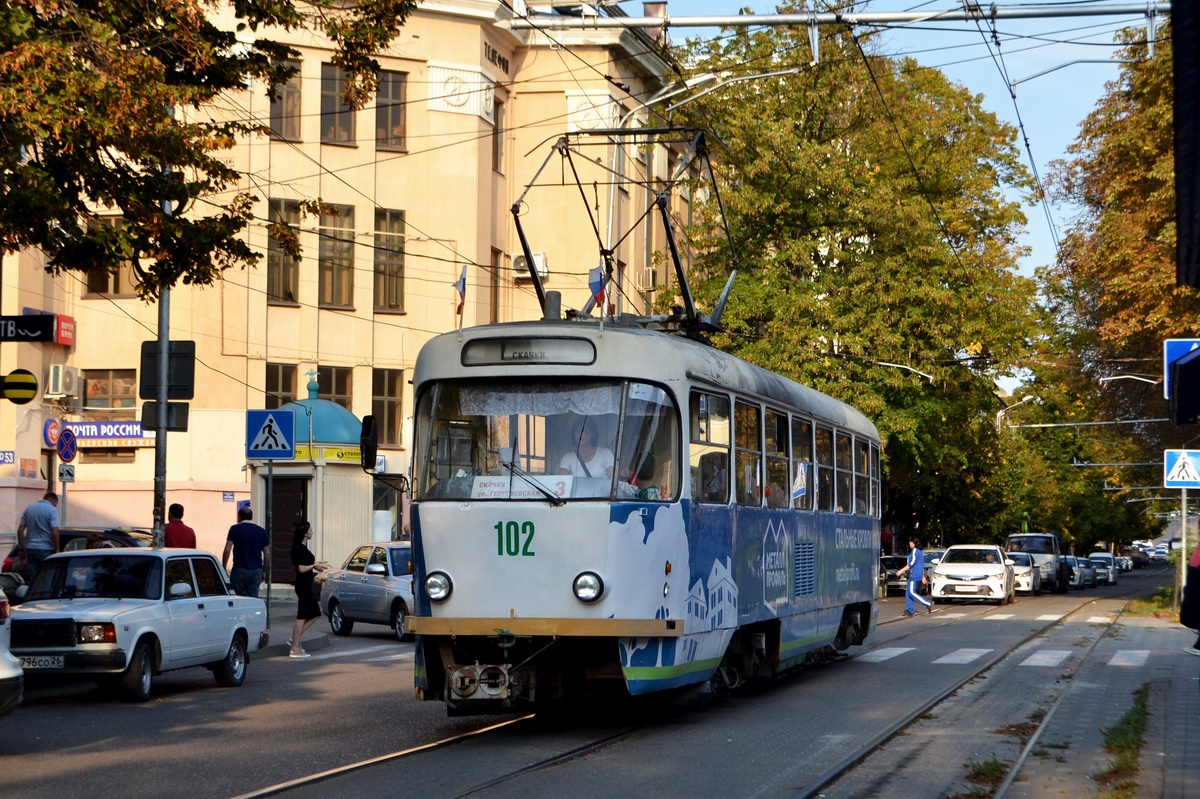 Пятигорск, Tatra T4D № 102 Пятигорск, Tatra T4D № 102