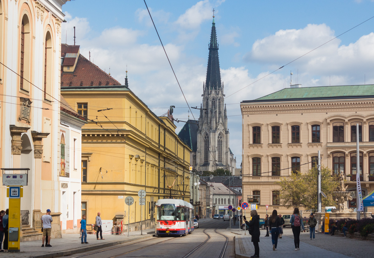 Оломоуц — Трамвайные линии и инфраструктура