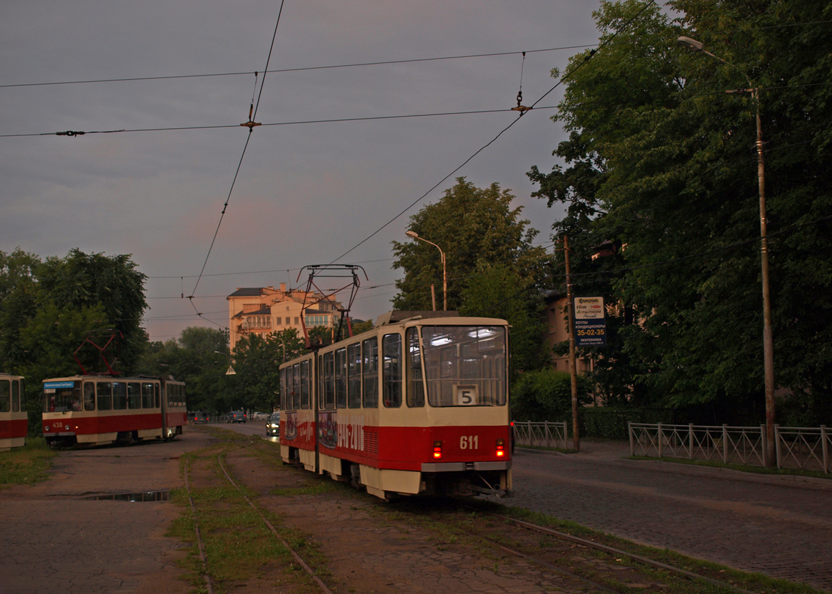 Калининград, Tatra KT4D № 611