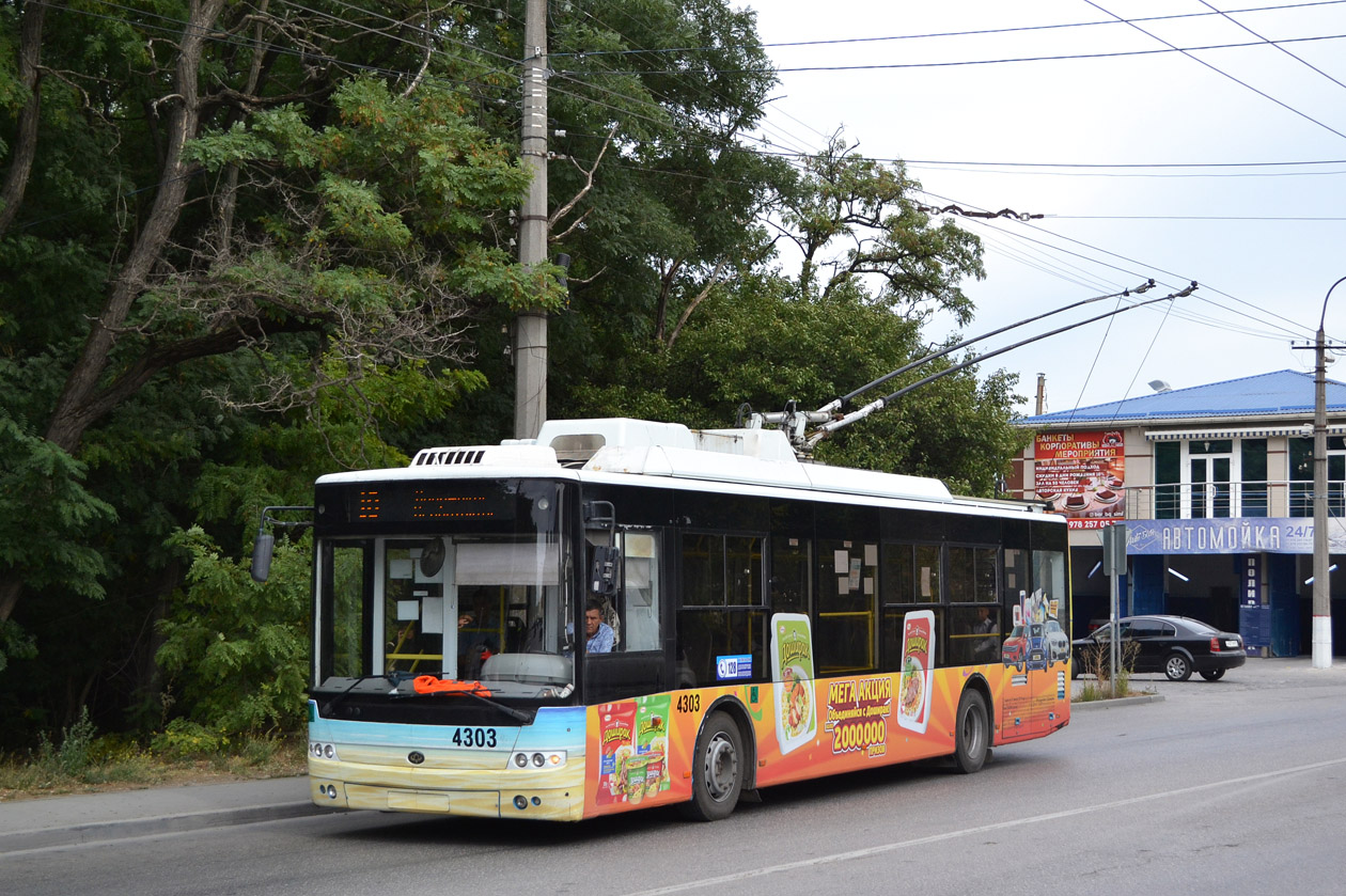 Крымский троллейбус, Богдан Т70110 № 4303