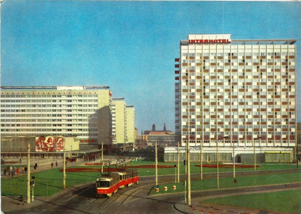 Дрезден — Старые фотографии (трамвай)