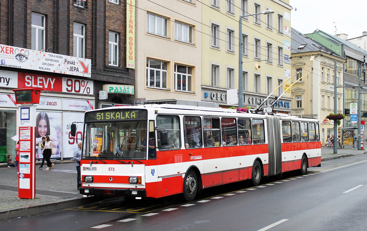 Усти-над-Лабем, Škoda 15Tr13/6M № 573