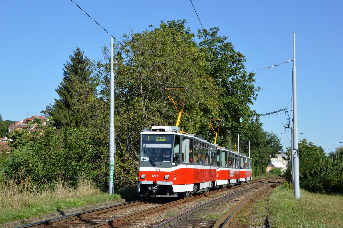 Брно, Tatra T6A5 № 1217
