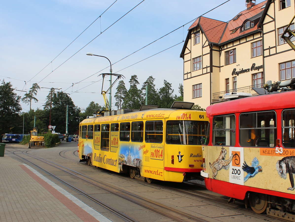 Либерец ― Яблонец-над-Нисой, Tatra T3R.SLF № 61