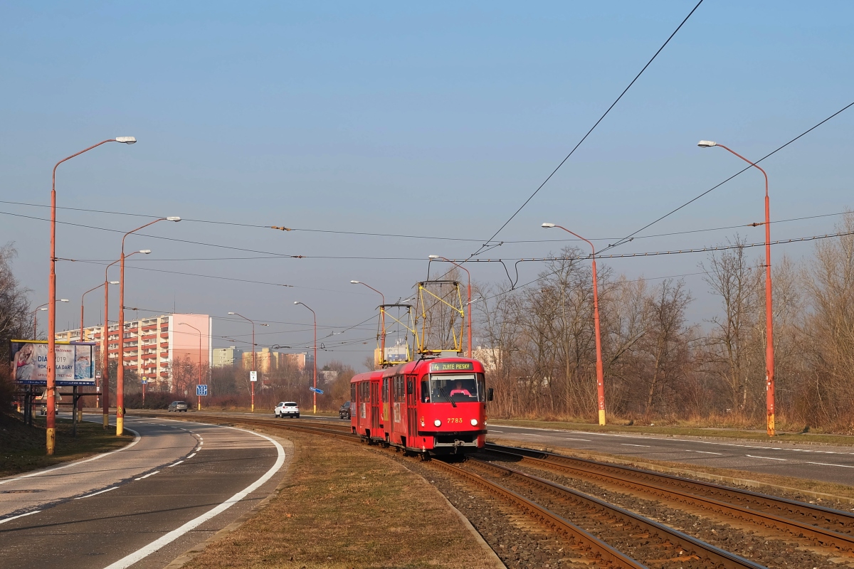 Братислава, Tatra T3P № 7783