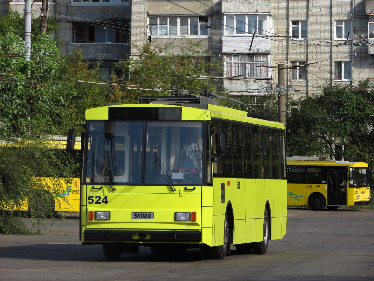 ლვოვი, Škoda 14Tr02/6 № 524