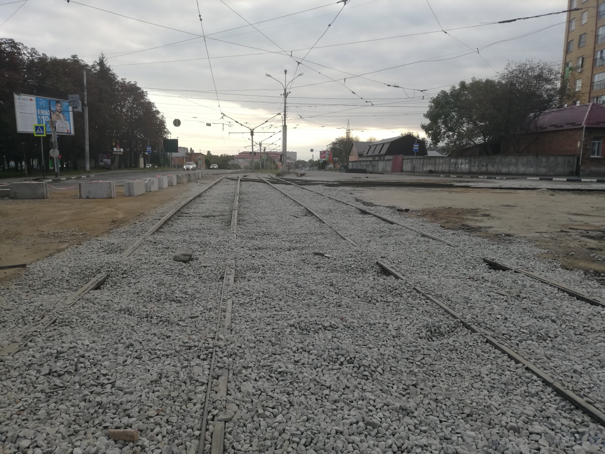 Vladikavkaz — Construction, repair and reconstruction of tram lines