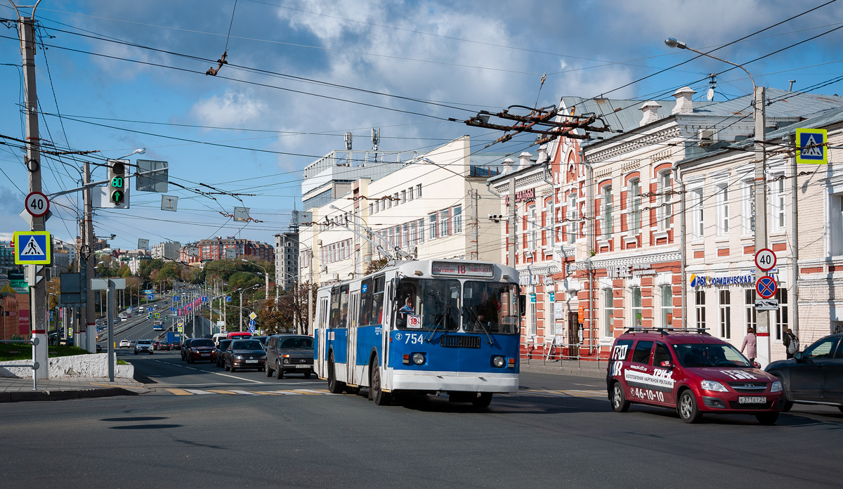 Чебоксары, ЗиУ-682Г-018 [Г0Р] № 754