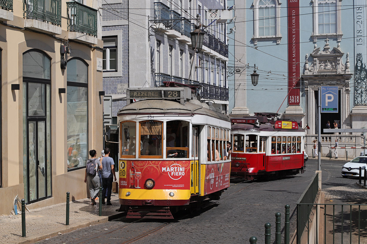 Лиссабонская агломерация, Carris 2-axle motorcar (Remodelado) № 554