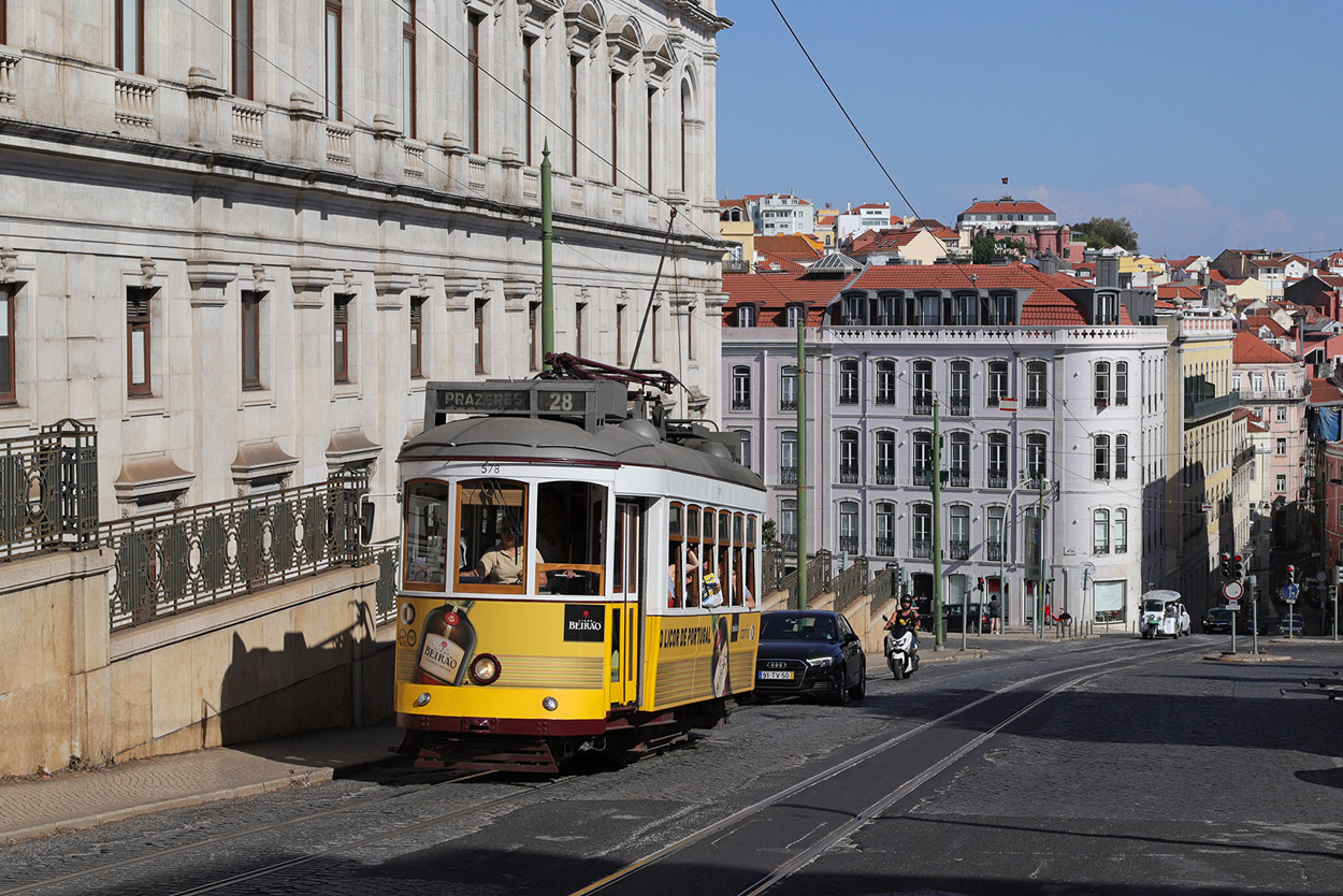 Metropolregion Lissabon, Carris 2-axle motorcar (Remodelado) Nr. 578