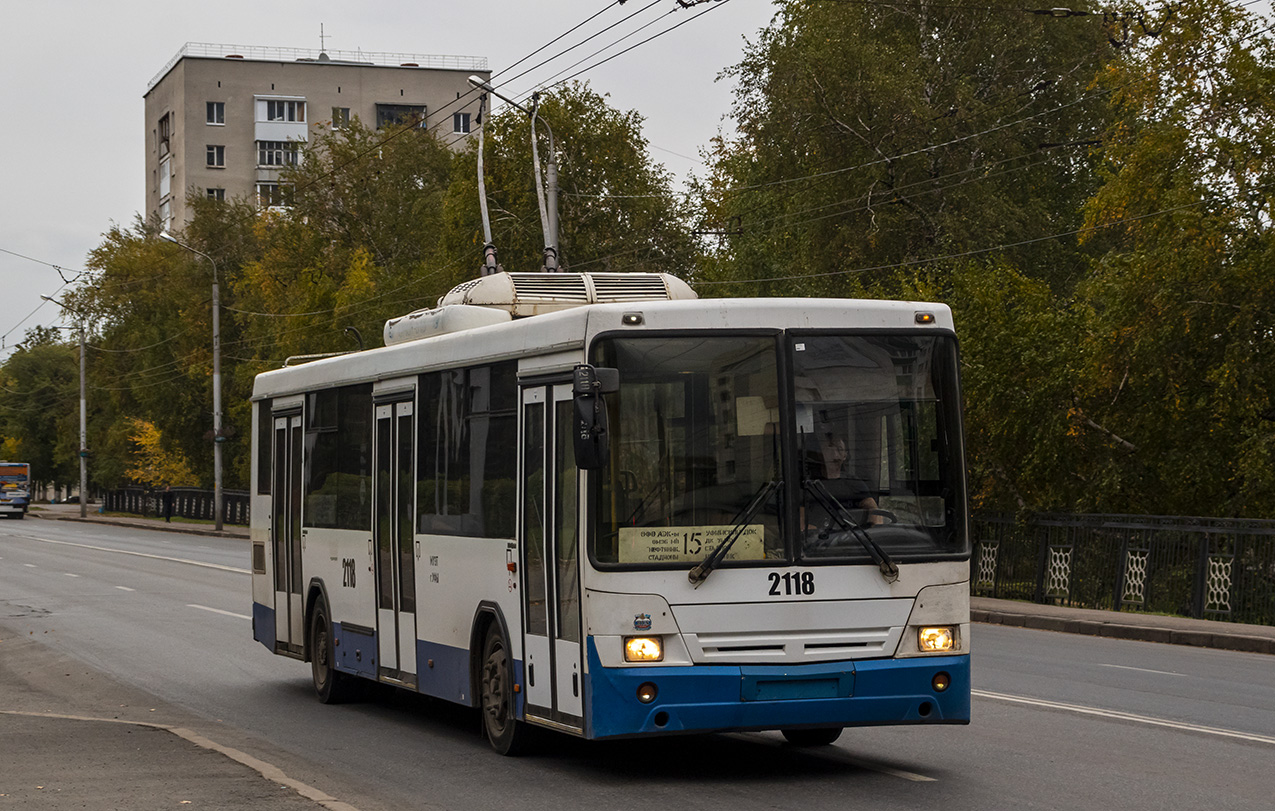 Уфа, НефАЗ-БТЗ 52765Р № 2118