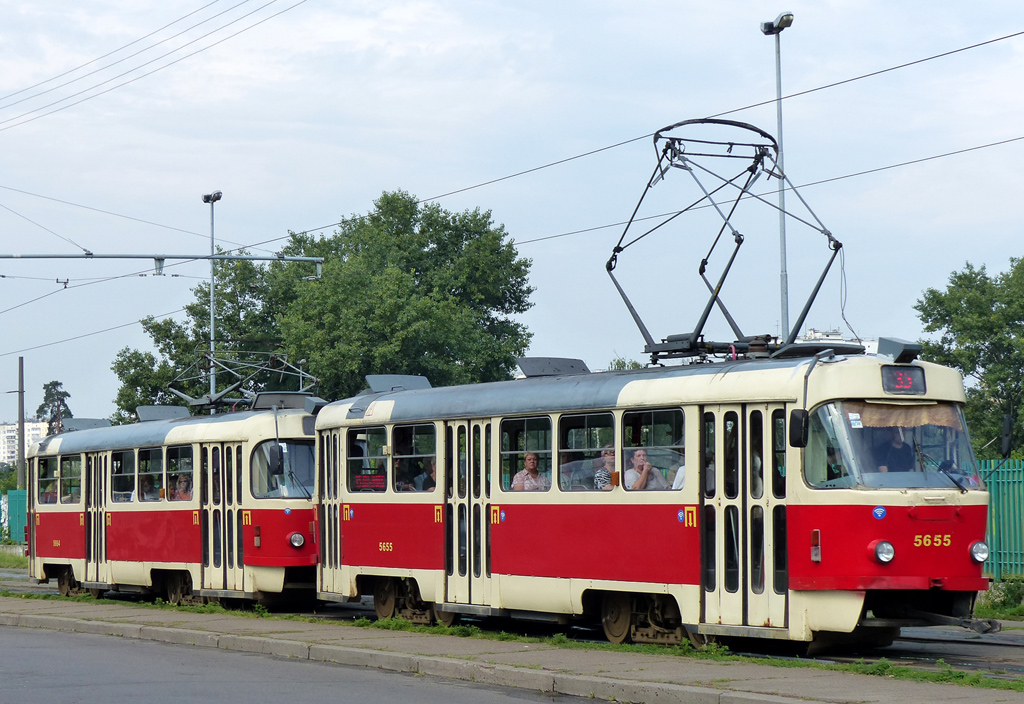 Киев, Tatra T3SUCS № 5655