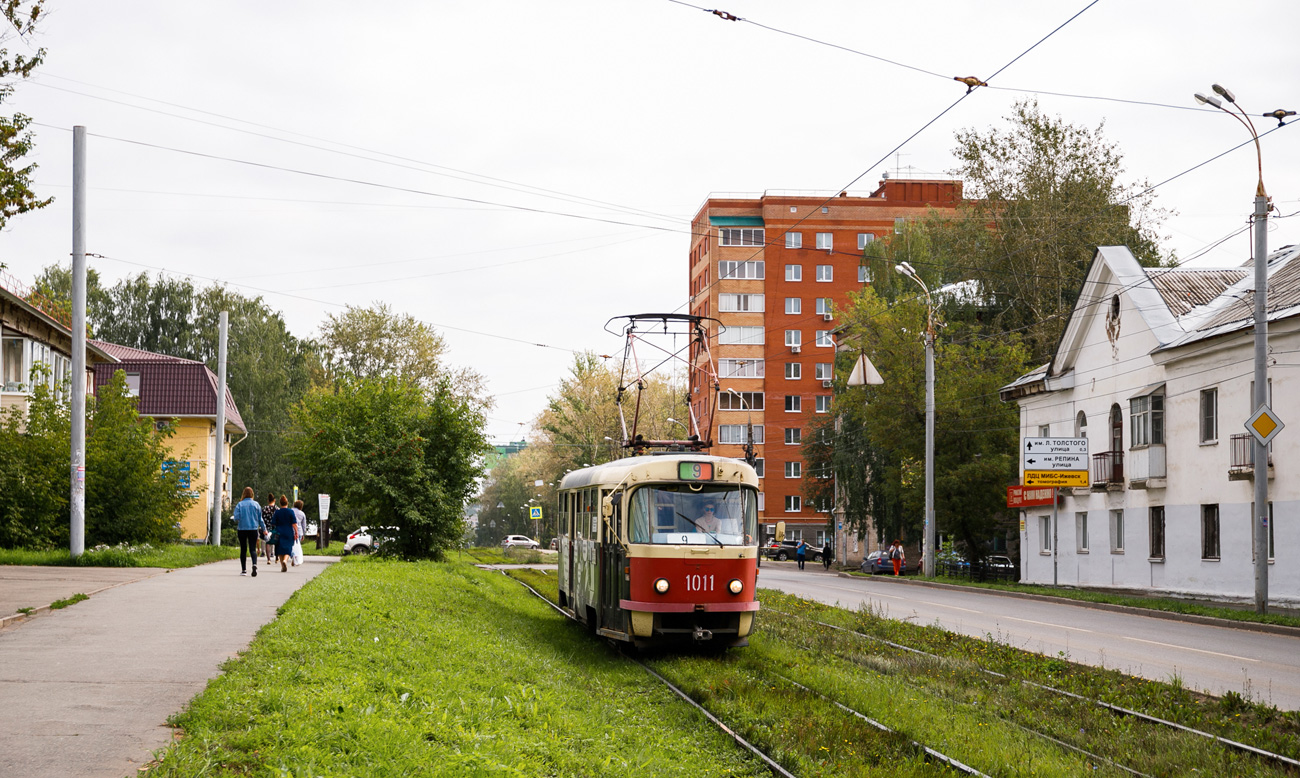 Ижевск, Tatra T3SU мод. Ижевск № 1011