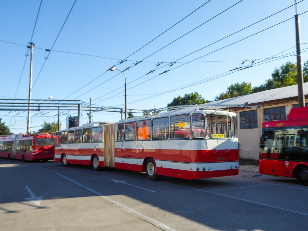 Братислава, Škoda Sanos S 200 Tr № 6505; Братислава — Deň otvorených dverí v DPB 2019 * День открытых дверей