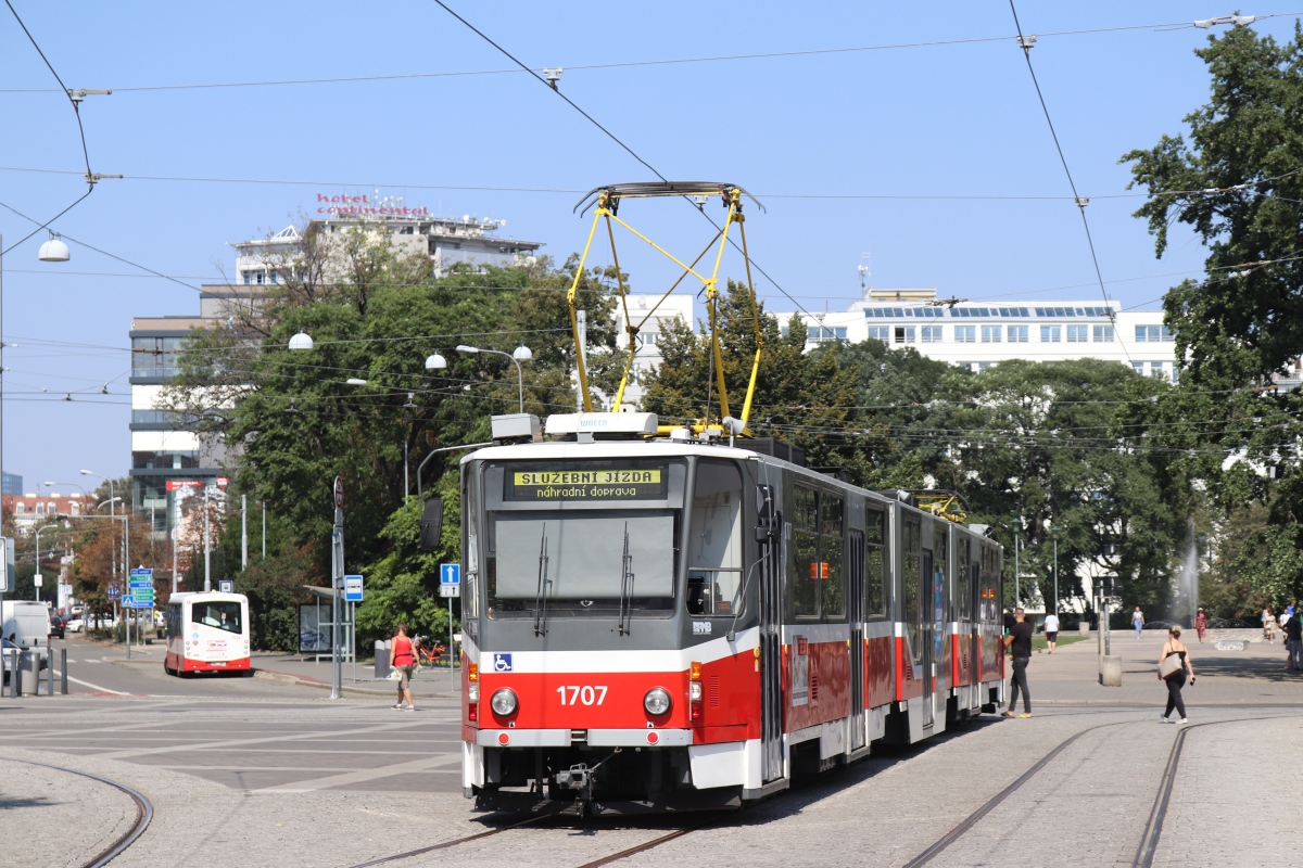 Brno, Tatra KT8D5R.N2 # 1707