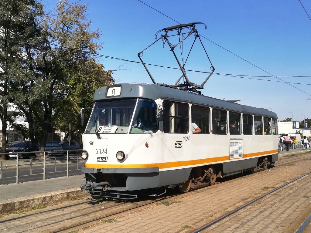 Бухарест - Илфов, Tatra T4R № 3324