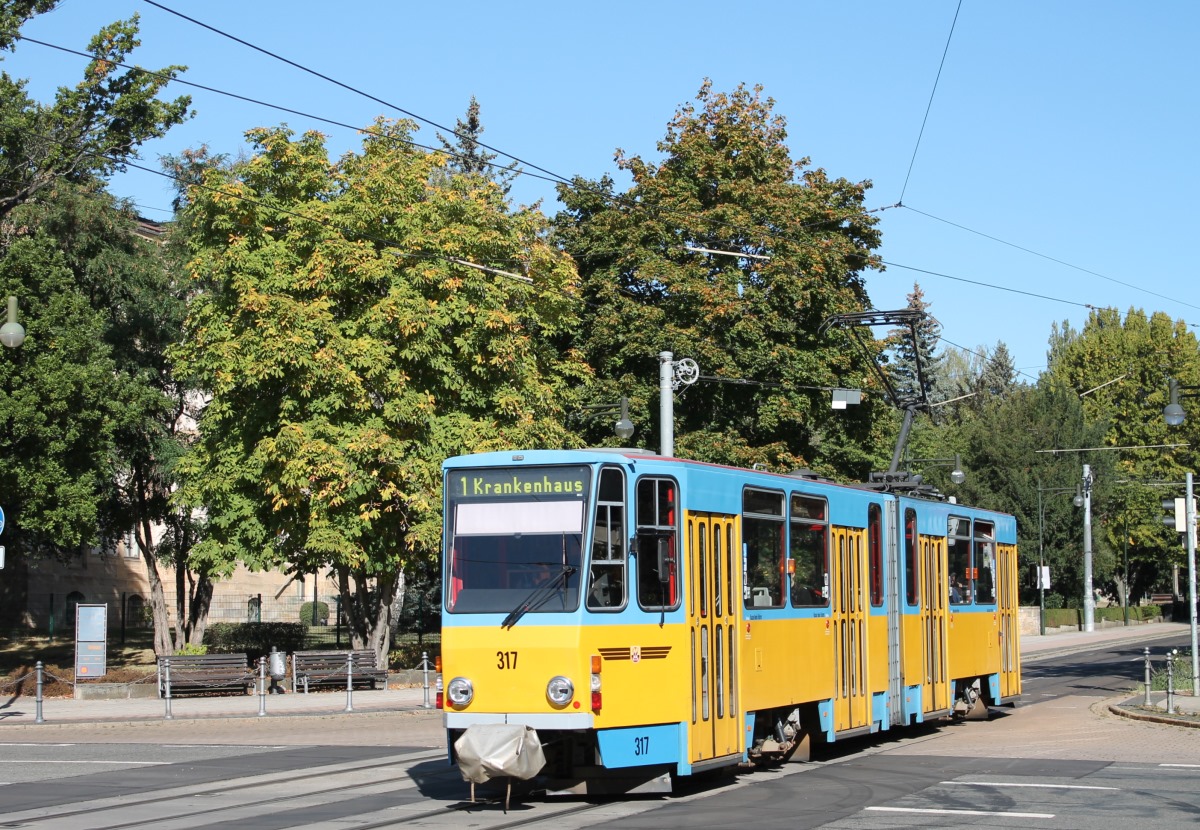 Гота, Tatra KT4DC-Z № 317