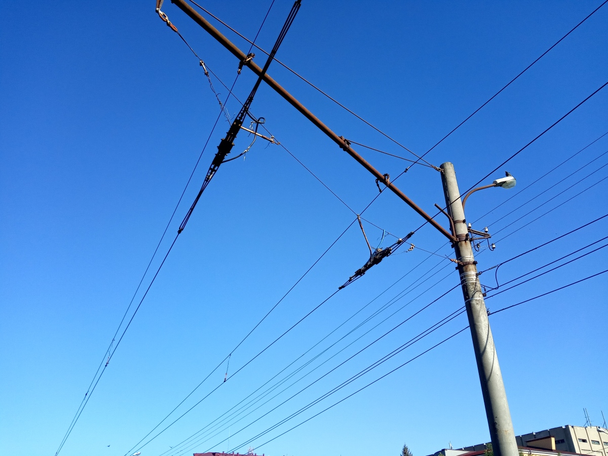 Владикавказ — Контактная сеть — трамвай