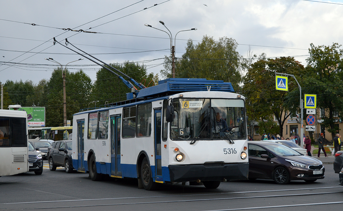 Санкт-Петербург, ВЗТМ-5284 № 5316