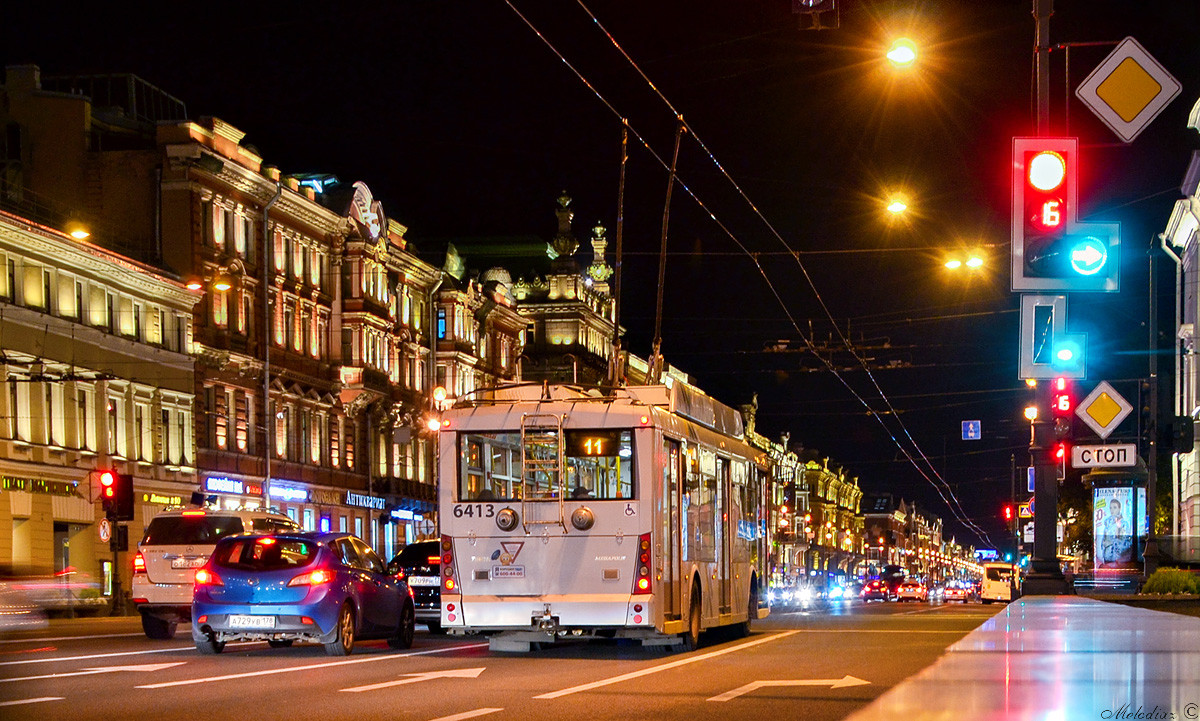Санкт-Петербург, Тролза-5265.00 «Мегаполис» № 6413
