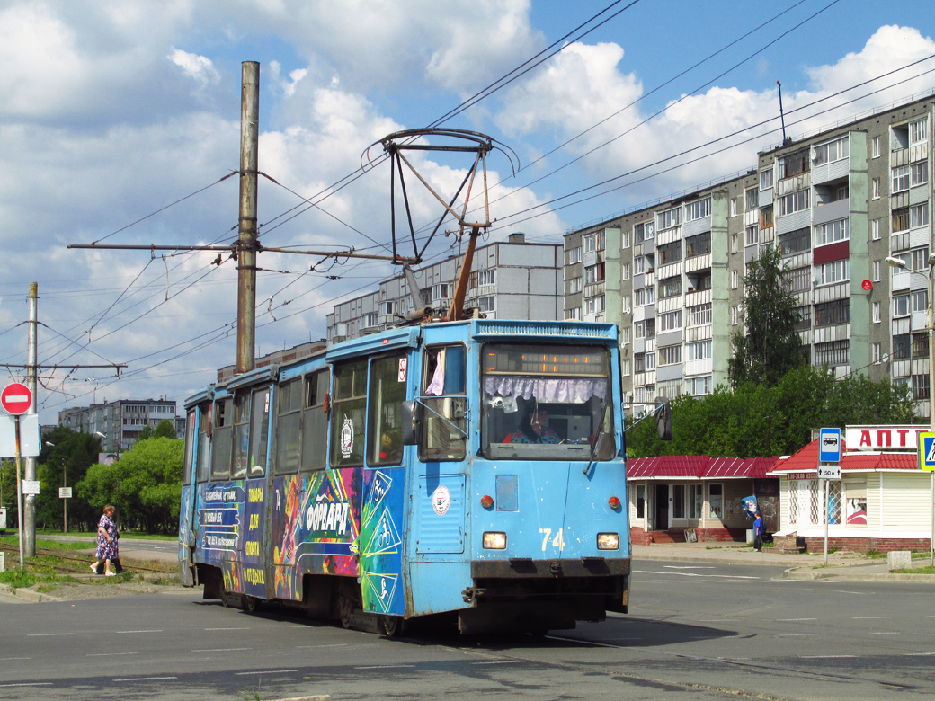 Череповец, 71-605 (КТМ-5М3) № 74
