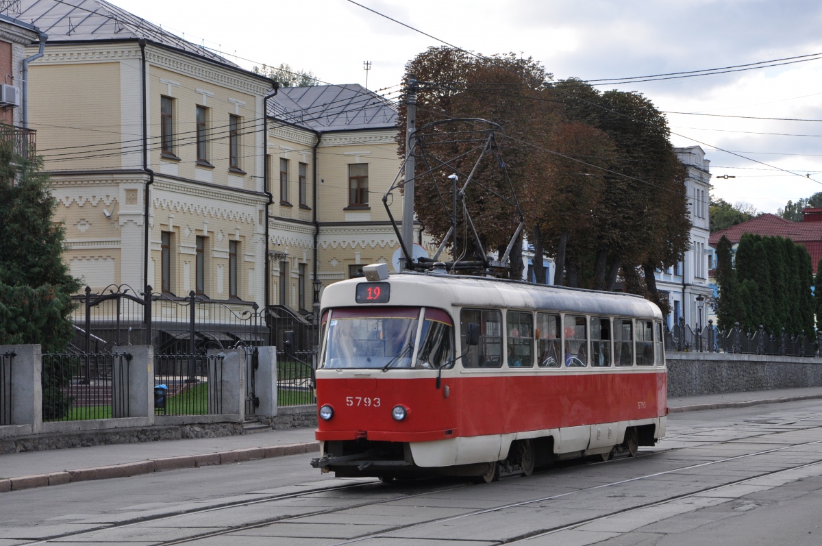 Киев, Tatra T3SU № 5793 Киев, Tatra T3SU № 5793