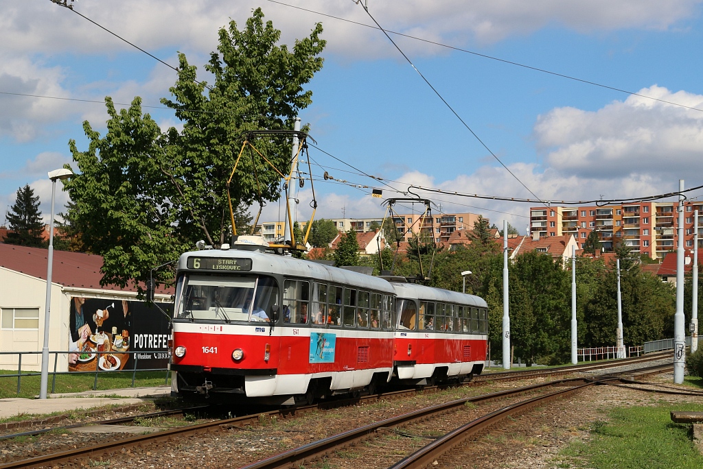 Брно, Tatra T3G № 1641