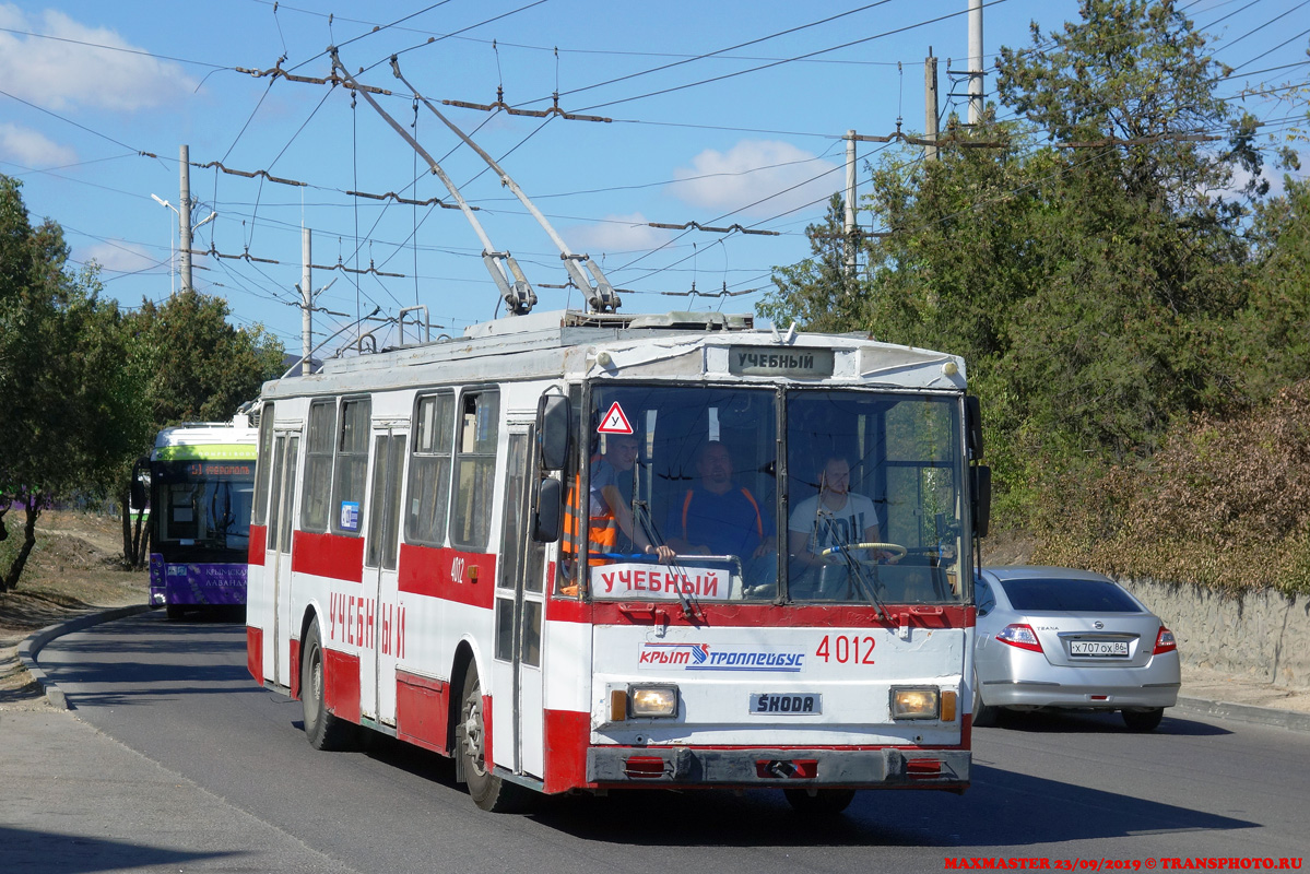 Trolleybus de Crimée, Škoda 14Tr11/6 N°. 4012