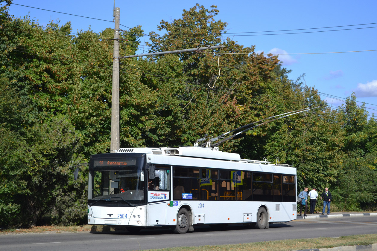 Крымский троллейбус, СВАРЗ-МАЗ-6275 № 2504
